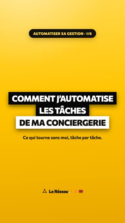 Story éducative · Automatiser sa gestion 1/6