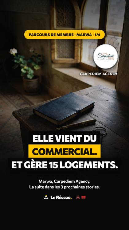 Success story · Marwa (Carpediem) 1/4