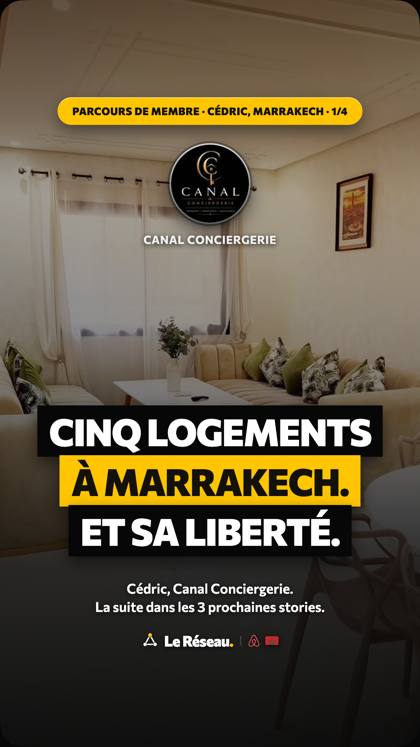 Success story · Cédric (Canal) 1/4