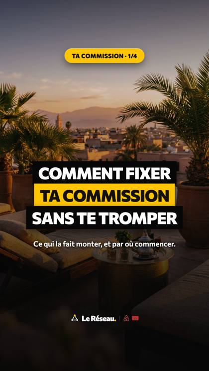 Story éducative · Ta commission 1/4