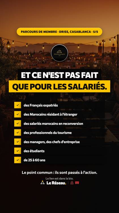 Success story · Driss (MyGuest) 5/5
