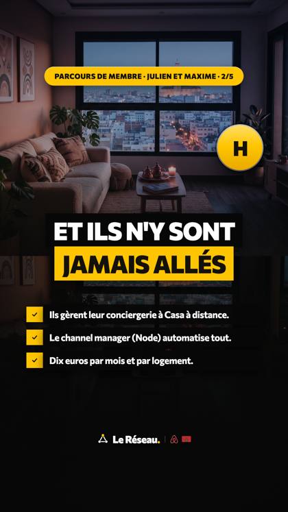 Success story · Julien et Maxime (Hostelite) 2/5
