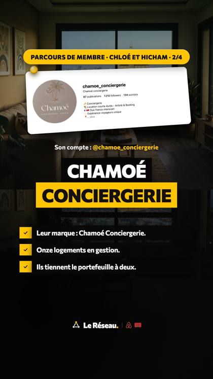 Success story · Chloé et Hicham (Chamoé) 2/4