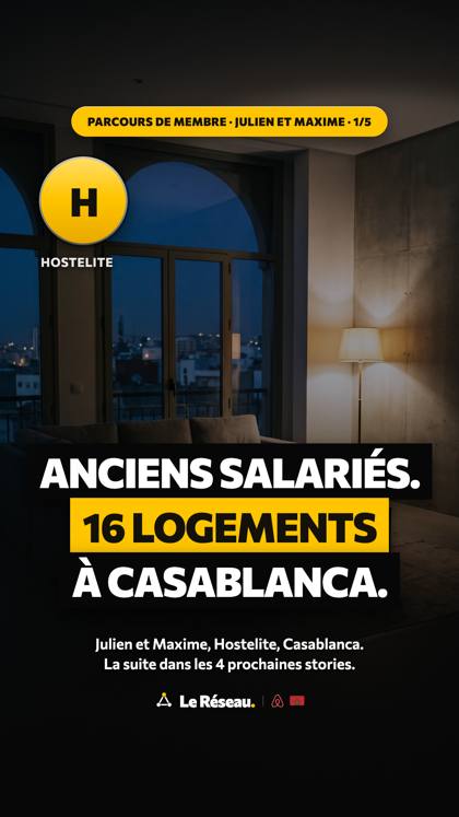 Success story · Julien et Maxime (Hostelite) 1/5
