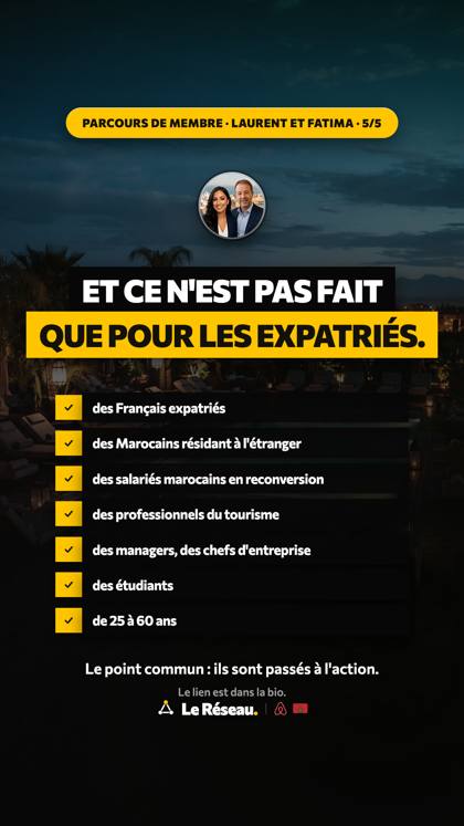 Success story · Laurent et Fatima (Conciergerie Essaouira) 5/5